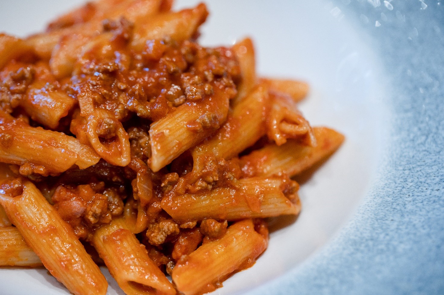 Penne mit Bolognesesauce