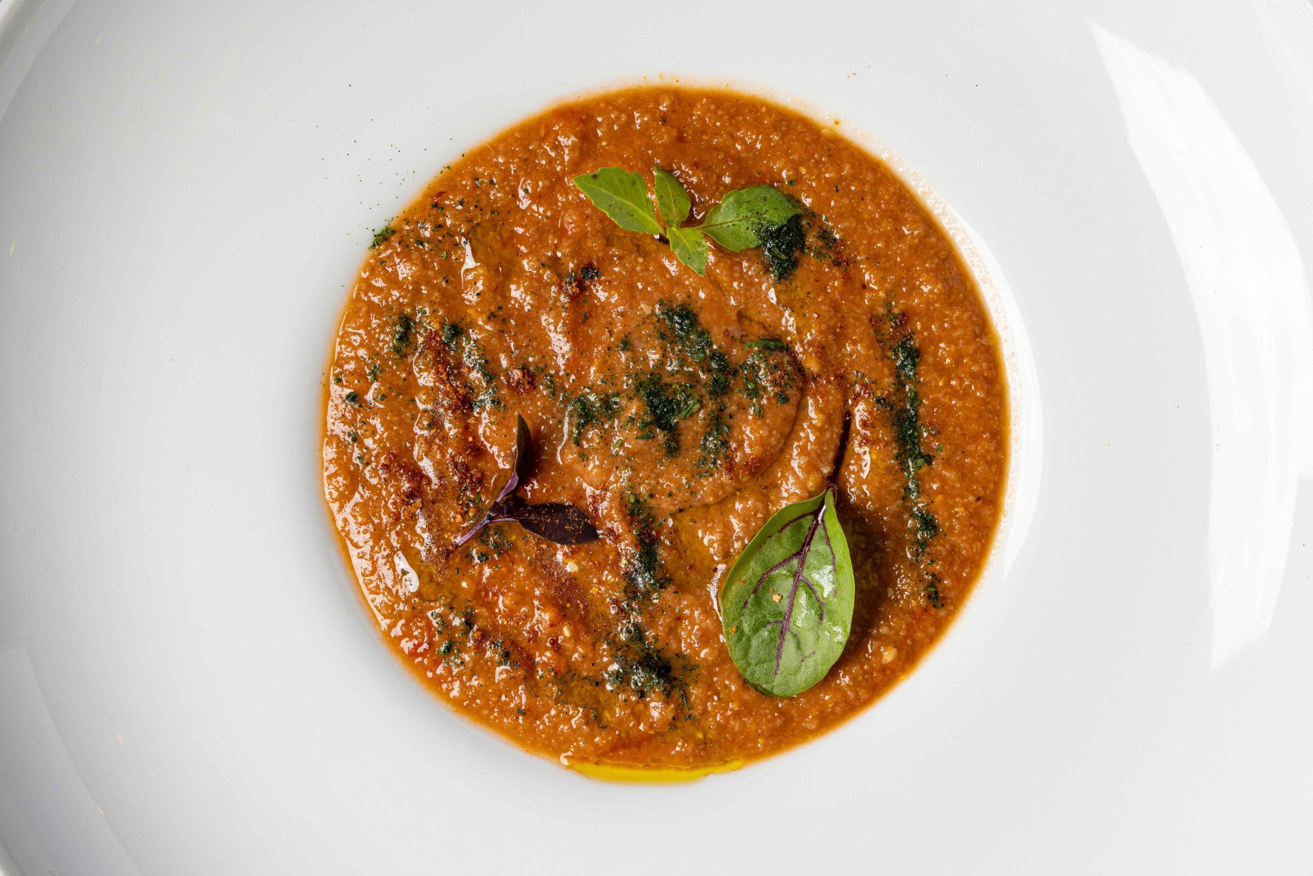 Pappa al pomodoro ( Brot und Tomatensuppe)